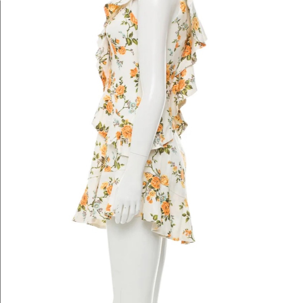 ZIMMERMAN Golden Flutter dress size 0 - Picture 2 of 3